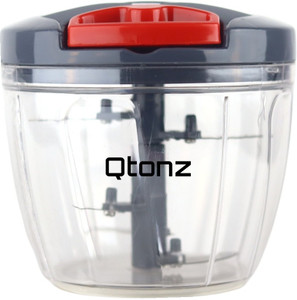 Qtonz by Qtonz Handy Mini Chopper Vegetable & Fruit Chopper 750ml Dori Chopper / Onion Chopper Vegetable & Fruit Chopper