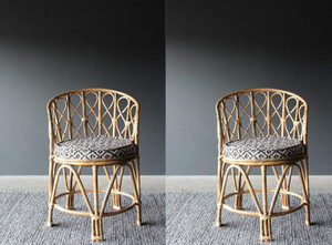 RAINBOW Cane Dining Chair