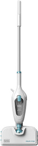 Black & Decker BLACK+DECKER FSMH13E5-QS 1300W 5-in-1 Steam Mop with 99.9% Germ Protection White Wet & Dry Vacuum Cleaner