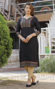 Sbhulaxmi Women Printed Straight Kurta