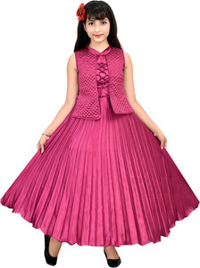 PRENA FASHION Girls Maxi/Full Length Party Dress