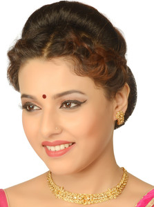 VATSALYA creation Alloy Gold-plated Gold Jewellery Set