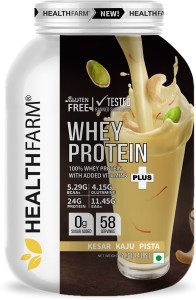 HEALTHFARM Whey protein+ the Most Powerful whey formula with goodness of Herbs Whey Protein Whey Protein