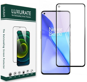 LUXURATE Tempered Glass Guard for OnePlus 9RT LUXURATE