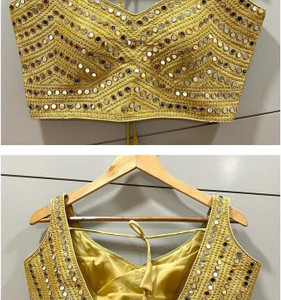MK FASHIO V-Neck Women Blouse