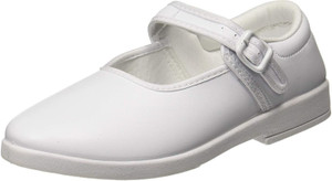 SIMATA Girls Buckle Ballerinas