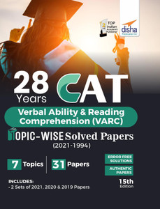 28 Years CAT Verbal Ability & Reading Comprehension (VARC) Topic-wise ...