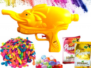 Artonezt Pichkari, Color, Balloon Holi Combo