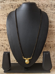Mangalsutra designs sale black beads
