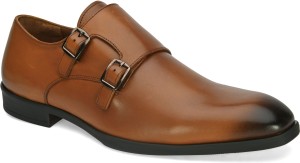 SAN FRISSCO Outdoor|PremiumQuality|Lightweight|stylish|Comfortable|Formal Shoes For Men Monk Strap For Men