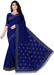 Nevya Self Design Chanderi Georgette Saree