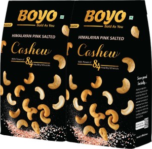 BOYO Roasted and Salted Cashew Nuts 400g (2*200g)
