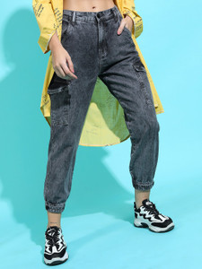 Tokyo Talkies Jogger Fit Women Grey Jeans