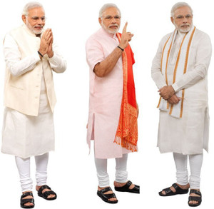 Narendra Modi HD Wallpaper on Art Paper Fine Art Print