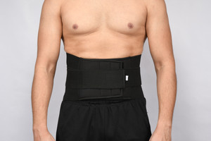 PRO Healthcare Lower Back Support, Back Pain, Back Injury, Back Relief(Black) Back / Lumbar Support