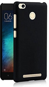 CASE CREATION Back Cover for Mi Redmi 3S Prime Rubberized Cover Matte Finish