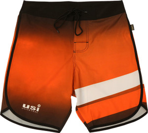 USI UNIVERSAL Solid Men Orange Sports Shorts
