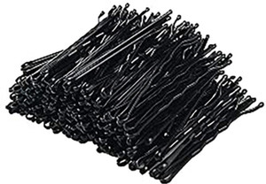 Myra Collection (Pack of 60) Black Metal Bobby pins for hair Hair Pins for women Hair Pin