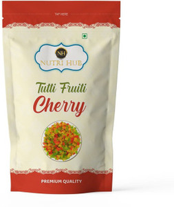Nutri Hub Tutti Frutti for Cake | Tuti Fruti | Cherries | Cherry SWEET Toppings Cherries Cherries
