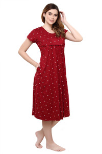 TIGYWIGY Women Maternity/Nursing Nighty