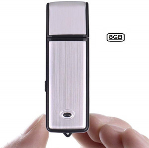 Bzrqx Spy Digital Hidden Audio Voice Recorder 8GB Pen Drive with HD Voice Recording 8 GB Voice Recorder