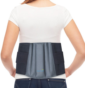 Expertomind Lower Back Support Belt |Effective Back Support for Back Pain Relief |Large Size Back / Lumbar Support