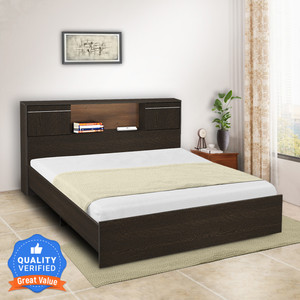 Delite Kom Crystal Engineered Wood Queen Bed