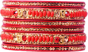 Anshi Creations Lac Bangle Set