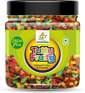 Organic Purify Mix Tutti Frutti Cherry 400g |Fresh Cherries for Cakes & Cookies Decoration Cherries