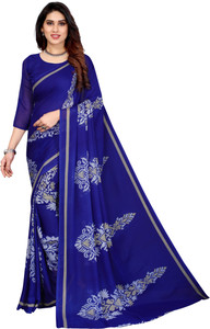 YASHIKA Printed Daily Wear Georgette Saree