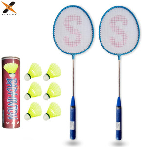 にむ ZXX XTREME ZX-Su-30 Alloy Single Rod Badminton Racquet Set with