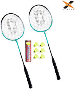 ZXX XTREME Su-30ZX Single Rod Badminton Racket Pair with free