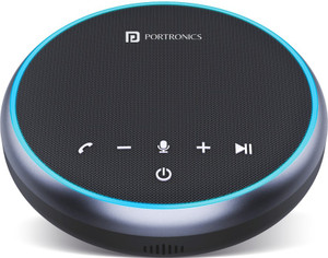 Portronics Talk One Noise Cancellation with 3 W Bluetooth Conference Speaker