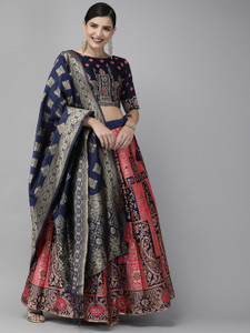 Divastri Self Design Semi Stitched Lehenga Choli