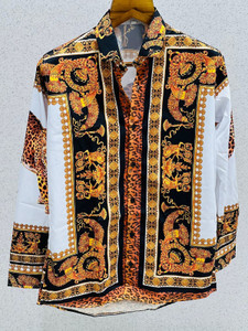 SAMAVARTDESIGNS Men Printed Casual Multicolor Shirt