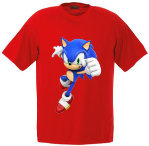 R and S Creations Boys & Girls Printed Cotton Blend Regular T Shirt