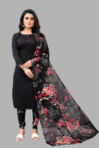 Kashvi Cotton Blend Printed Salwar Suit Material