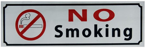 Kandle Stainless Steel No Smoking Signage Board for Indicating Instruction Sign