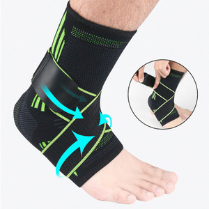 Leosportz 3D Weaving Strap Ankle Wrap Brace Pain Relief ankle support Ankle Support