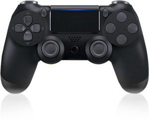 DWH Wireless Controller compatible with Playstation 4 Professional usb Wireless Gamepad compatible with PlayStation 4/PS4 Slim/PS4 Pro Joystick (Black, For PS4)  Joystick