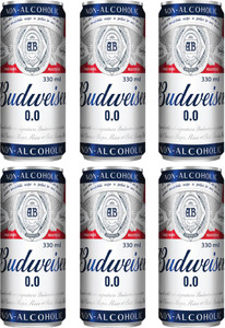 Budweiser 0.0 Non Alcoholic Beer Malt Non Alcoholic Drink