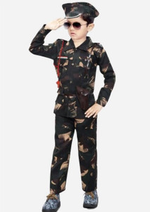 LIITTLE MIFTA kids army dress. Kids Costume Wear