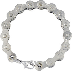 ADF Stainless Steel Silver Bracelet