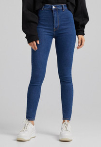 zayla Skinny Women Blue Jeans