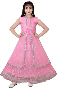 Kitty-Fashion Girls Maxi/Full Length Festive/Wedding Dress