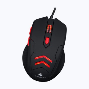 ZEBRONICS ZEB-FEATHER Wired Optical  Gaming Mouse