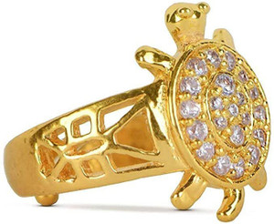 Multiline Company Alloy Agate Gold Plated Ring