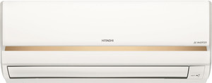 Hitachi 1 Ton 5 Star Split Inverter AC  - White, Gold