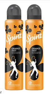 Spinz orange zest perfumed deo Perfume Body Spray  -  For Men & Women