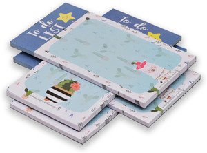 Flipkart SmartBuy List Notepad Planner, to Do List, Grocery, Shopping, Daily Tasks List Pocket-size Note Pad NO 50 Pages